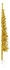 vidaXL Slim Green Half Christmas Tree with Stand 180 cm (344590)