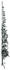 vidaXL White Slim Snowy Half Christmas Tree 120 cm (344608)