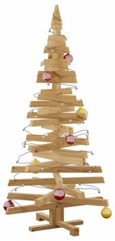 vidaXL Brown Christmas Tree with Stand 150 cm