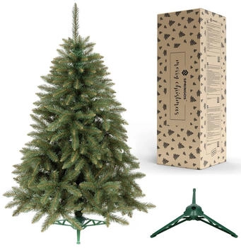 Springos Green Artificial Christmas Tree with Stand 150 cm