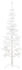 vidaXL Slim Green Half Christmas Tree with Stand 150 cm (344566)