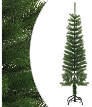 vidaXL Slim Green Christmas Tree with Stand 150 cm PE (344644)