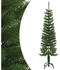 vidaXL Slim Green Christmas Tree with Stand 150 cm PE (344644)