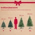 Creative Home Dark Green Artificial Christmas Tree