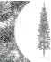 vidaXL Slim Green Half Christmas Tree with Stand 240 cm (344594)