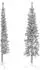 vidaXL Slim Green Half Christmas Tree with Stand 240 cm (344594)