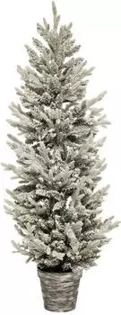 Feeric Lights & Christmas “Frosty” Artificial Christmas Tree in Decorative Pot 150 cm