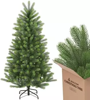 Salcar 120 cm Künstlicher Weihnachtsbaum mit 280 Spitzen aus 100% PE