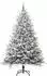 vidaXL Künstlicher Weihnachtsbaum vorbelichtet mit Kugelset, grün (3395412)
