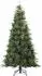 vidaXL Künstlicher klappbarer Weihnachtsbaum mit Ständer, grün, 180cm (42019303)