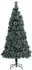 vidaXL Künstlicher vorbeleuchteter Weihnachtsbaum mit Kugelset, 150cm (3396155)