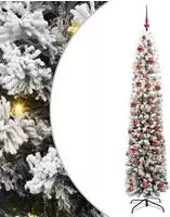 vidaXL K&uuml;nstlicher Weihnachtsbaum mit 300 LEDs mit St&auml;nder Gr&uuml;n 180 cm