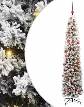 vidaXL K&uuml;nstlicher Weihnachtsbaum mit St&auml;nder, gr&uuml;n, 300 LEDs, 180cm (3395018)