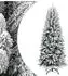 vidaXL Künstlicher Weihnachtsbaum beschneit 150cm PVC&PE (345189)