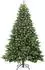 vidaXL Künstlicher Weihnachtsbaum 300 LEDs, grün, 180cm, PE/PVC (3397545)