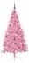 vidaXL Künstlicher Weihnachtsbaum beleuchtet, rosa, 180cm, PVC (3397082)