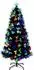 vidaXL Künstlicher Weihnachtsbaum grün 150cm 160 LEDs PVC (42019343)