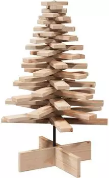 vidaXL Weihnachtsbaum zum Schm&uuml;cken, Kiefernholz, 80cm (858201)