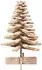 vidaXL Weihnachtsbaum zum Schmücken, Kiefernholz, 80cm (858201)