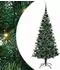 vidaXL Künstlicher vorbeleuchteter Weihnachtsbaum grün 180cm (3396763)