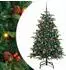 vidaXL Künstlicher Weihnachtsbaum mit Ständer, grün, 150LEDs, 150cm (3395547)