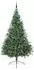 vidaXL Künstlicher vorbeleuchteter Weihnachtsbaum grün 240cm PVC (3397038)