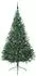 vidaXL Künstlicher vorbeleuchteter Weihnachtsbaum grün 240cm PVC (3397038)