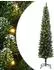 vidaXL Künstlicher Weihnachtsbaum, schlank, 300 LEDs, 210cm (3315761)
