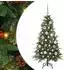 vidaXL Künstlicher Weihnachtsbaum, klappbar, grün, 120cm, PE/PVC (3397395)
