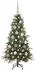 vidaXL Künstlicher Weihnachtsbaum, klappbar, grün, 120cm, PE/PVC (3397395)