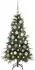 vidaXL Künstlicher Weihnachtsbaum, klappbar, grün, 120cm, PE/PVC (3397395)