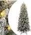 vidaXL Künstlicher Weihnachtsbaum mit Schnee, 150 LEDs, 150cm (3315764)