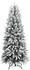 vidaXL Künstlicher Weihnachtsbaum mit Schnee, 150 LEDs, 150cm (3315764)