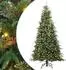 vidaXL Künstlicher klappbarer Weihnachtsbaum grün 240cm PE/PVC (3397441)