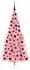 vidaXL Weihnachtsbaum mit Ständer, rosa, 300 LEDs, 180cm, PVC (3396430)