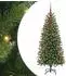 vidaXL Künstlicher Weihnachtsbaum 150 LEDs, 120cm, PE/PVC (3397328)