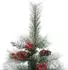 vidaXL Künstlicher Weihnachtsbaum klappbar mit Zapfen & Beeren 150cm (357711)