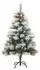 vidaXL Künstlicher Weihnachtsbaum klappbar mit Zapfen & Beeren 150cm (357711)