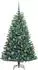 vidaXL Künstlicher Weihnachtsbaum, klappbar, grün, 150LEDs, 150cm (3395485)