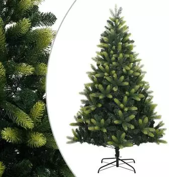 vidaXL K&uuml;nstlicher Weihnachtsbaum klappbar mit St&auml;nder 150cm (356761)