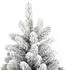 vidaXL Künstlicher Weihnachtsbaum, klappbar, beschneit, 240cm (357795)