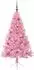 vidaXL Künstlicher Weihnachtsbaum vorbelichtet, rosa, 150cm, PVC (3397069)