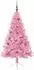 vidaXL Künstlicher Weihnachtsbaum vorbelichtet, rosa, 150cm, PVC (3397069)