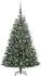 vidaXL Künstlicher klappbarer Weihnachtsbaum 150 LEDs grün 120cm (3395475)