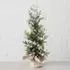 Boltze Künstlicher Tannenbaum im Jutетopf, 40cm