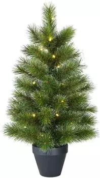 Black Box Trees Glendon Künstlicher Weihnachtsbaum im Topf, grün, H90×Ø51cm (1015823)