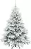 vidaXL Künstlicher Weihnachtsbaum 150 LEDs, beschneit, 150cm, PE/PVC (3397604)