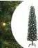 vidaXL Künstlicher Weihnachtsbaum mit Ständer, 300 LEDs, grün, 240cm (3394972)
