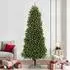 vidaXL Künstlicher Weihnachtsbaum mit Ständer, grün, 300 LEDs, 240cm, PE