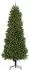 vidaXL Künstlicher Weihnachtsbaum mit Ständer, grün, 300 LEDs, 240cm, PE